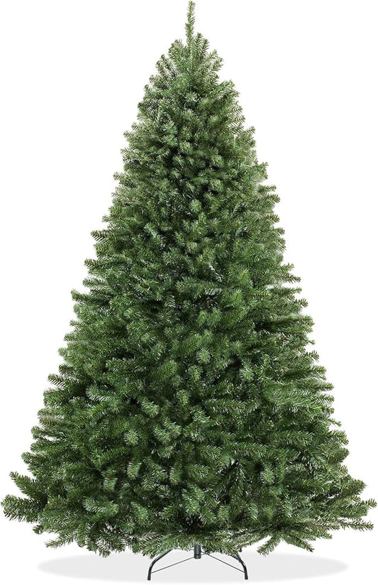 Casafield 4.5FT Realistic Green Spruce Artificial Holiday Christmas Tree with Sturdy Metal Stand