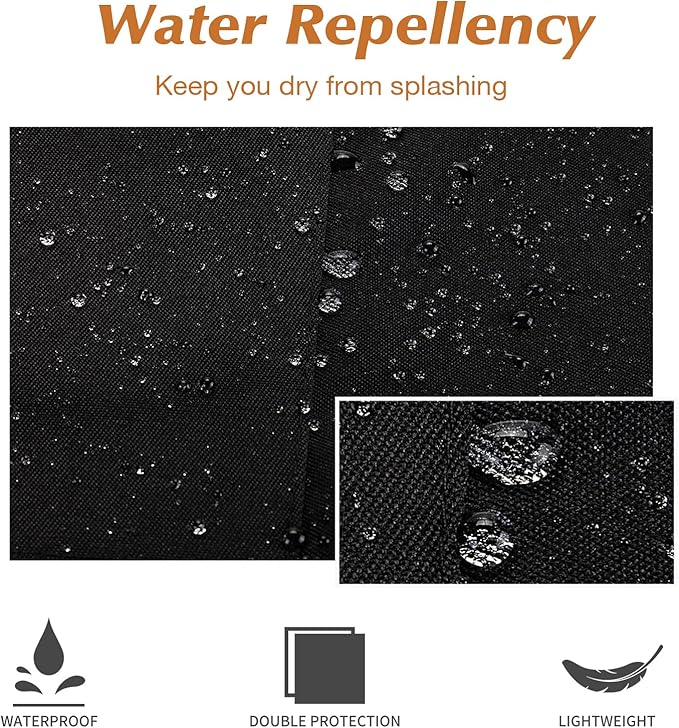 4 Pack Adjustable Apron, Black Apron with 2 Pockets, Machine Washable Apron Perfact for Cooking, Grilling, Dishwashing, Restaurant Work, Best Assistant for Chef Waiter Artist