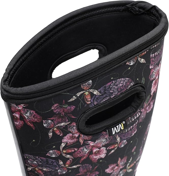 WTW Mid Calf Rain Boots for Women - Waterproof Insulated Neoprene Mud Boots Outdoor Hunting Garden Boots