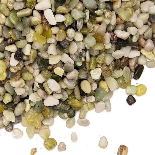 18 Pounds Jade Pebbles for Succulents Cactus Plants Decorative Stones Gravel