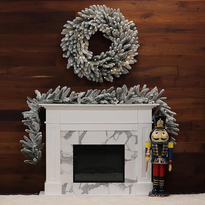 Fraser Hill Farm 24" Wreath with LED Lights