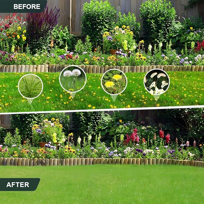 Weed Puller Tool, 50IN Long Handle 3 Claws Stand Up Weeder, Extra Thickened Stainless Steel Shaft Garden Weeding Tool,Remove the Roots of Thistles, Crabgrass, Dandelions, and Blackberries, etc.