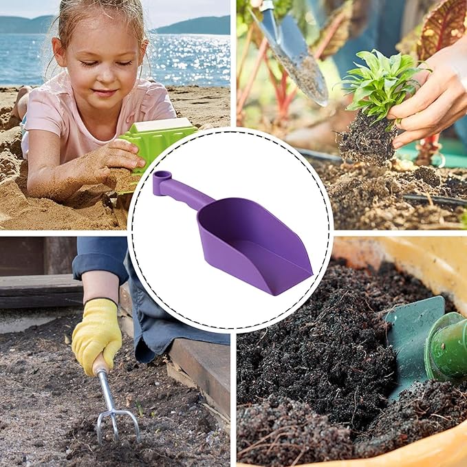 Gardening Shovel - Garden Hand Scoops | Gardening Hand Trowel | Succulent Soil Shovel | Agricultural Hanging Shovel | Soil Scoop Garden Tool for Flower Vegetables Soil Transplanting