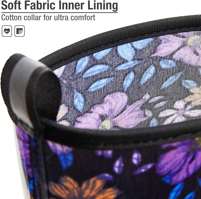 HISEA Women's Rain Boots Waterproof Mid Calf Garden Boots for Women