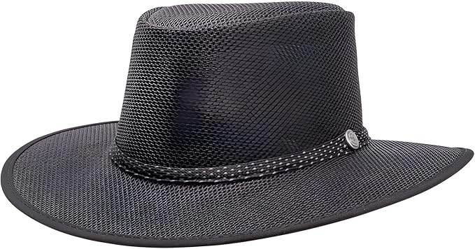 American Hat Makers Cabana Wide Brim Sun Hat | Handcrafted, Breathable, UPF 50 & Water-Resistant | Perfect for Outdoors
