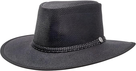 American Hat Makers Cabana Wide Brim Sun Hat | Handcrafted, Breathable, UPF 50 & Water-Resistant | Perfect for Outdoors