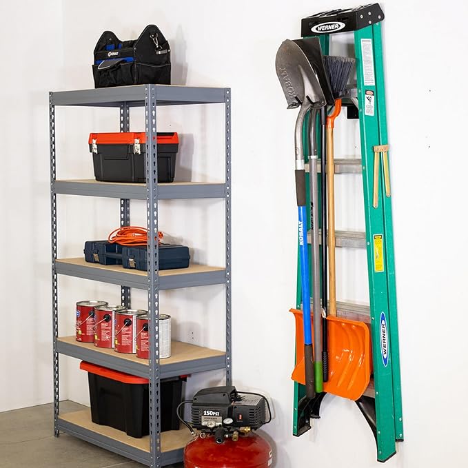 StoreYourBoard Tool Max Single Storage Rack, Wall Mount Home and Garage Hook, Steel Gear Organizer and Hanger