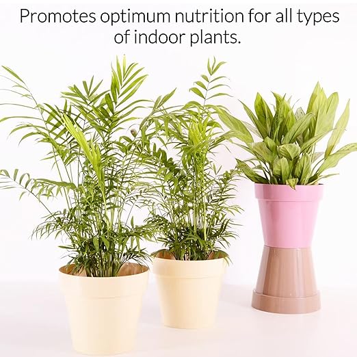 Indoor Plant Fertilizer Pellets | 18-6-8 Macro Plus for Seedlings and Mature Plants | Multi-Purpose Blend & Gardening Supplies| 5.2 oz Resealable Packaging