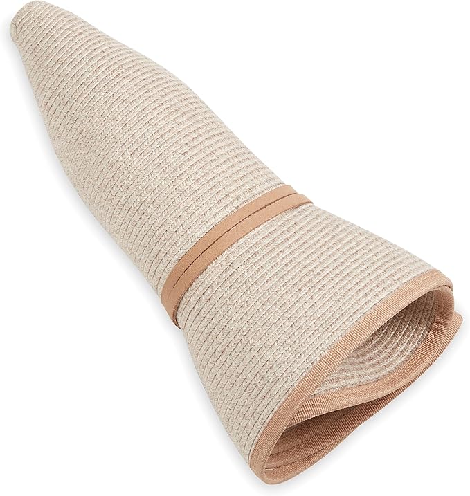 Wallaroo Lady Brett Hat (Mixed Camel) – Jane Seymour W Collection | Women’s UPF 50+ Flexi-Weave | 3-Inch Brim | Packable Adjustable Fit | Perfect for Travel, Brunch, Art Walks, Stylish Events