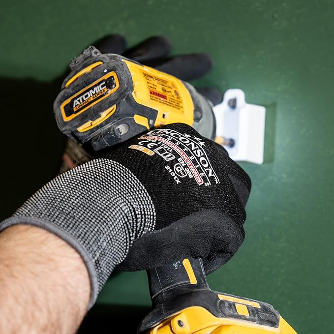 linconson 12 Pack Safety Performance Series Construction Mechanics Work Gloves