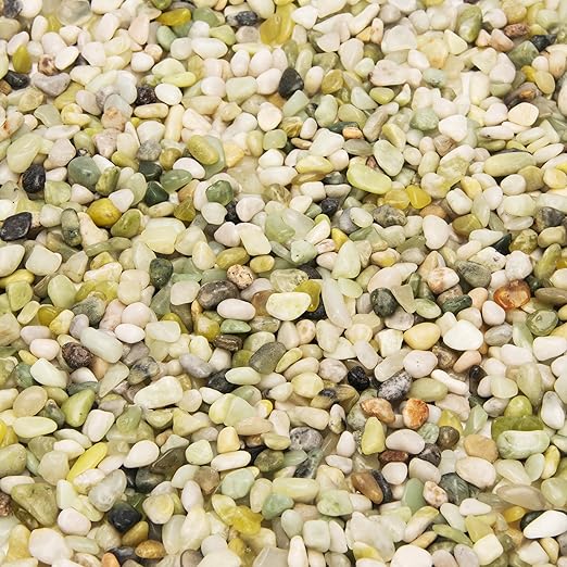 18 Pounds Jade Pebbles for Succulents Cactus Plants Decorative Stones Gravel