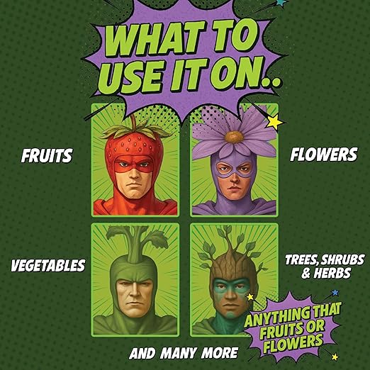 Organic Bloom Booster, Incredible Bulk 0.1-10-25. Organic Vegan Plant Food (1lb)