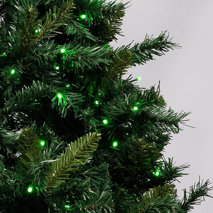 TW SHINE 6FT Smart Pre-Lit Artificial Christmas Tree, 946 Branch 300 LED Christmas Trees with Lights Remote & App &Timer, RGB Color Changing Xmas Tree for Indoor Decorations, Foldable Stand