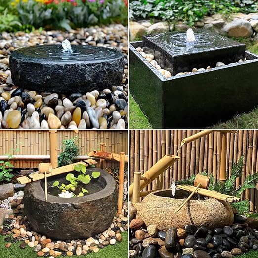 5LB High Polished Colorful River Rocks,1-2.2 Inch Mixed Color Pebbles for Garden Landscaping, Fish Tank, Decorative River Rocks, Vase Filling Colorful Pebbles, Outdoor Decorative River Rocks