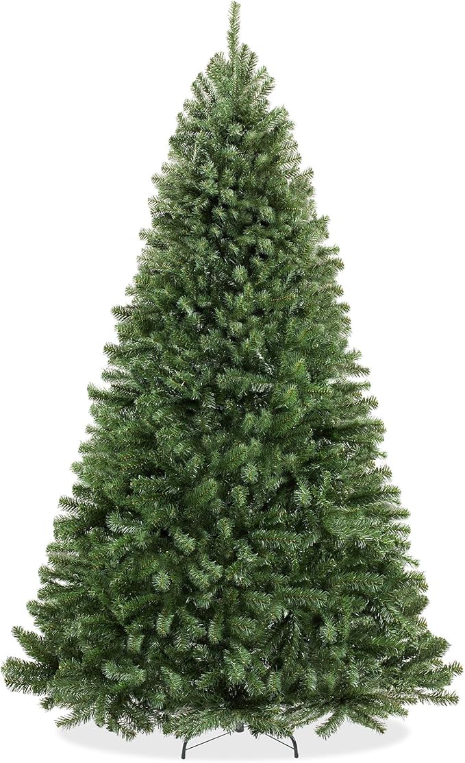 Casafield 6FT Realistic Green Spruce Artificial Holiday Christmas Tree with Sturdy Metal Stand