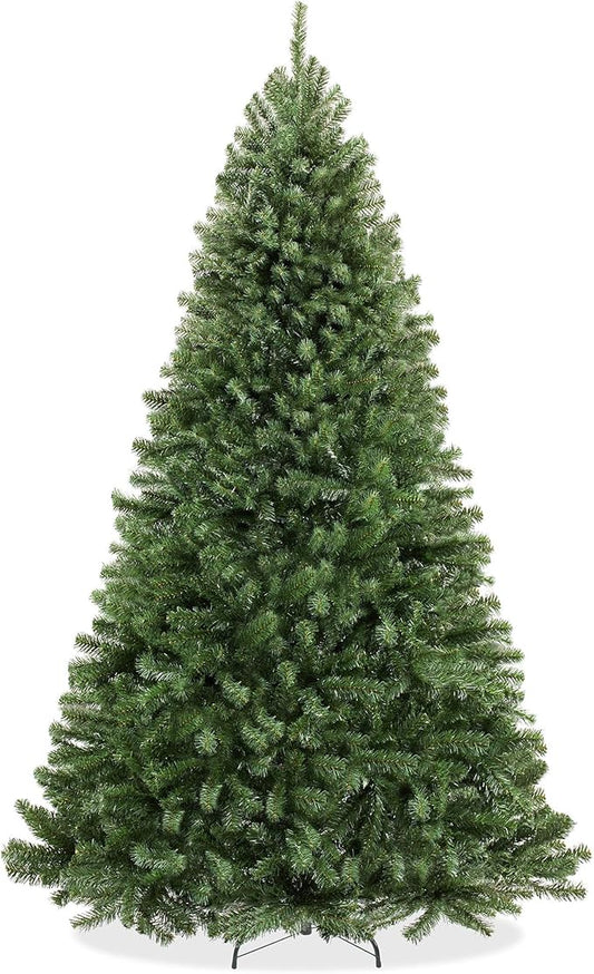 Casafield 6FT Realistic Green Spruce Artificial Holiday Christmas Tree with Sturdy Metal Stand