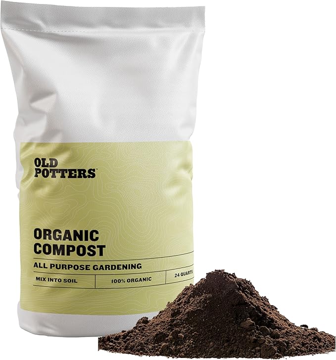 Organic Compost - Plant Based Potting Soil - Home, Garden Fertilizer - Complete Food - Boosts Plant Growth - Use for Indoor and Outdoor Farming ~25 lbs (24 Quarts)