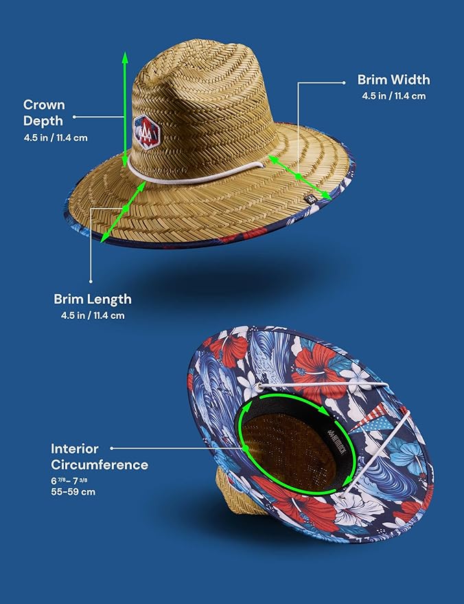 Straw Visor for Women | Packable Beach Visor & Sun Visor | Sun Protection | One Size | Hemlock