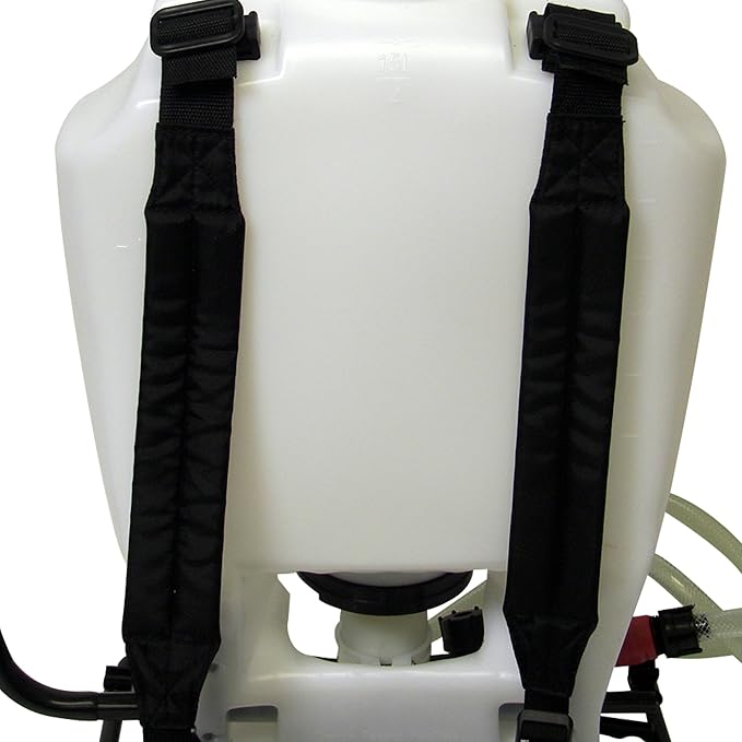 Chapin International 63800 Chapin ProSeries Wide Mouth Backpack Sprayer for Fertilizer, Herbicides and Pesticides, 4 gal, Translucent White