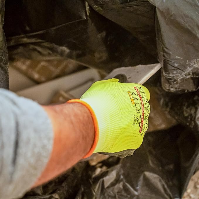 linconson 12 Pack Safety Performance Series Construction Mechanics Work Gloves