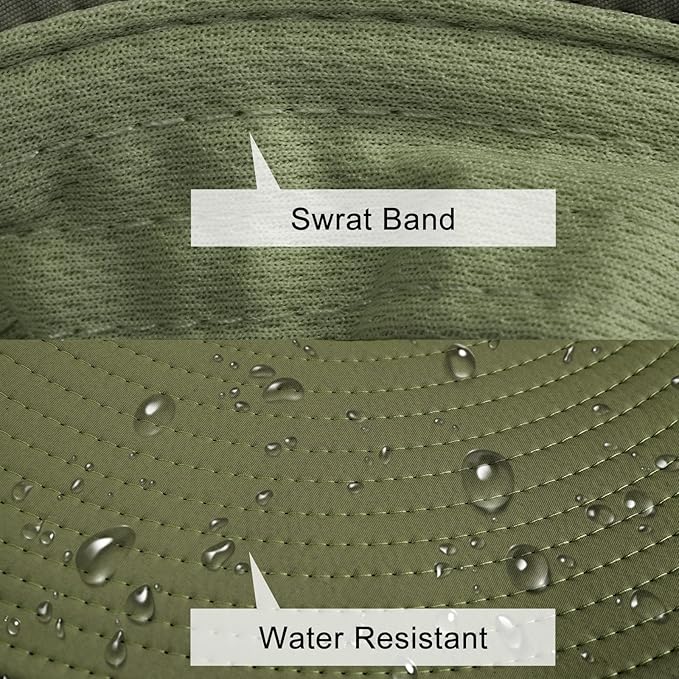 Sun Hats for Men Women Fishing Hat UPF 50+ Breathable Wide Brim Summer UV Protection Hat