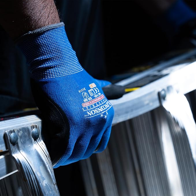 linconson 12 Pack Safety Performance Series Construction Mechanics Work Gloves