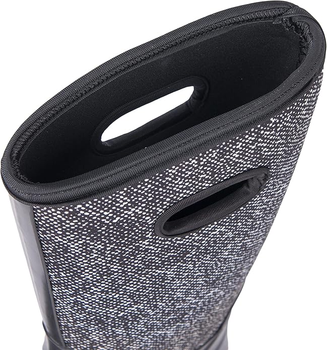 WTW Mid Calf Rain Boots for Women - Waterproof Insulated Neoprene Mud Boots Outdoor Hunting Garden Boots