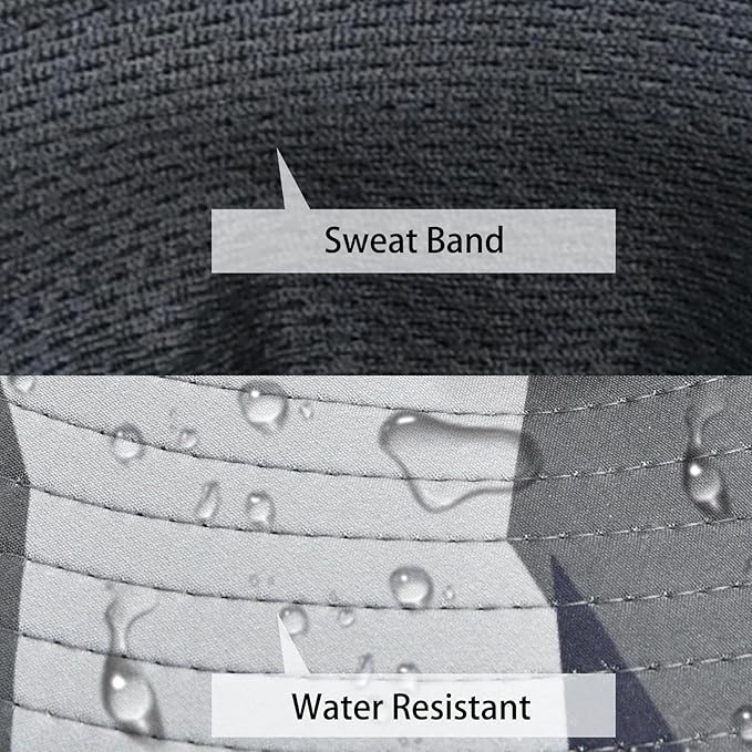 Sun Hats for Men Women Fishing Hat UPF 50+ Breathable Wide Brim Summer UV Protection Hat