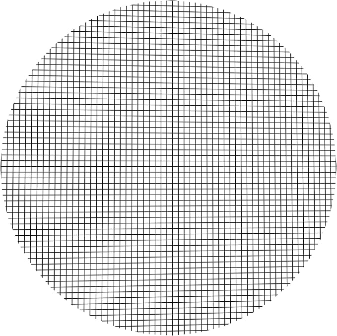 LE TAUCI Plant Pot Hole Mesh Pads, 2-Inch Round Flower Pot Drainage Covers, Prevent Soil Loss, Durable Reusable, Bonsai Bottom Grid Mat, Gardening Essentials, 100-Pack