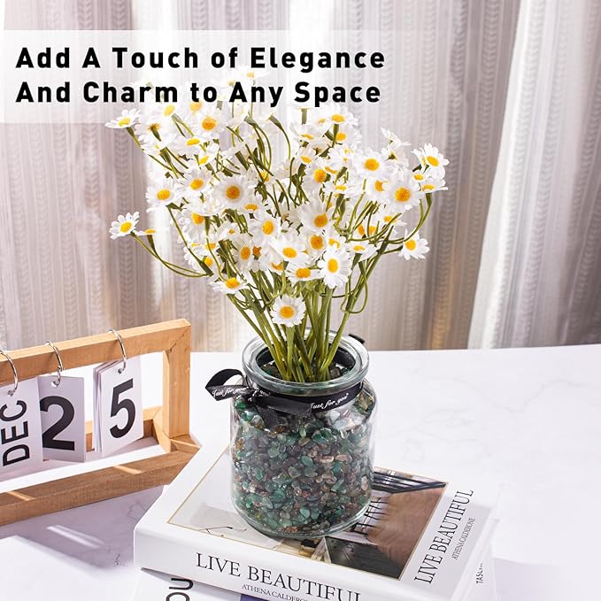 0.5 Lb/230g Green Agate Aquarium Gravel Rocks Crushed Stone Crystal Chips Bulk, Natural Crystal Quartz Stone Pebbles Irregular for Aquarium, Vase Fillers, Succulent Plants Decor - 5-7mm