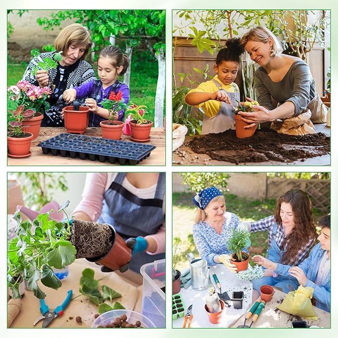 20 PCS Terrarium Mesh for Drainage, 11.8 X 7.8 Inches Eye Mesh, Plant Pot Drainage Mat, Prevent Soil Loss, Suitable for Potted Plants, Gardening Gifts for Friends (Black + Gray)