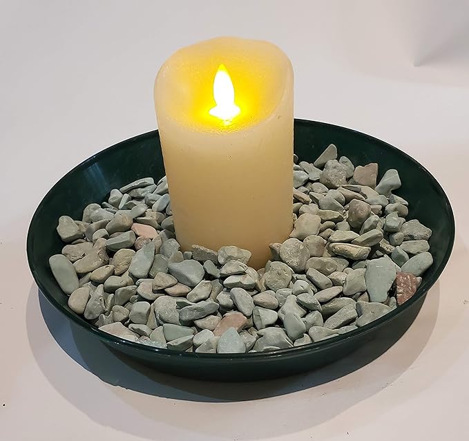 Saucers 10 Inch (8.3 Inch Base) Case of 10 Plant Saucers - Black Polypropylene