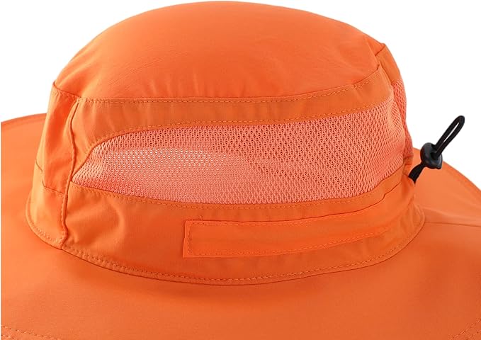 Connectyle Women's UPF 50+ Sun Hat UV Protection Wide Brim Bucket Hat Summer Beach Hats Fishing Hiking Outdoor Safari Hats