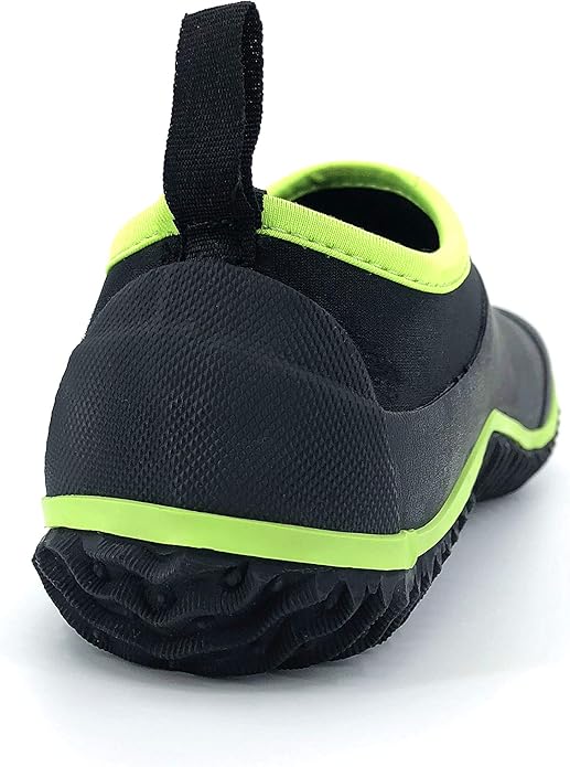 SYLPHID Men's Garden Shoes Women's Rain Shoe Waterproof Neoprene Camp Booties for Camping, Lawn Care, Gardening and Yard Work