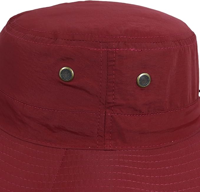 Home Prefer UPF50 Mens Sun Hat with Neck Flap Quick Dry UV Protection Cap Womens Wide Brim Fishing Hat Neck Flap Beach Garden