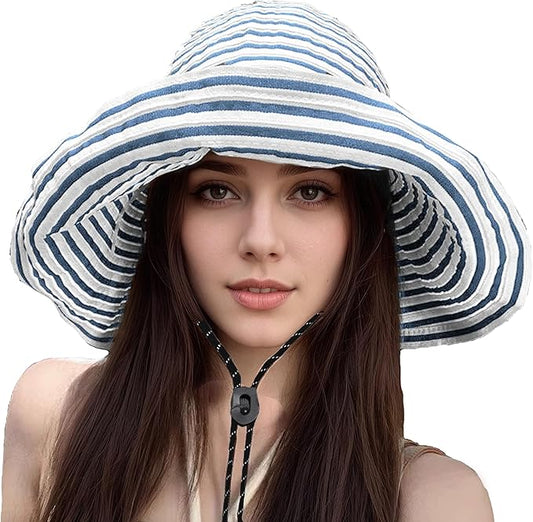 Sun Hat for Men Women UPF 50+ Fishing Hats Waterproof Wide Brim Boonie Bucket Hat for Safari Beach Hiking Garden