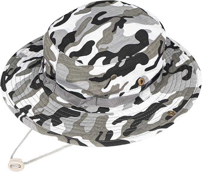Sun Hats for Men Women Bucket Hat UPF 50+ Boonie Hat Foldable UV Protection Hiking Beach Fishing Summer Safari