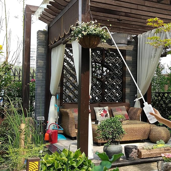 Hanging Plant Plant Watering Bottle Update Multifunction Watering can with Long Spout Can Anti-backflow Watering System | Indoor or Outdoor | U.S.A Patent Design