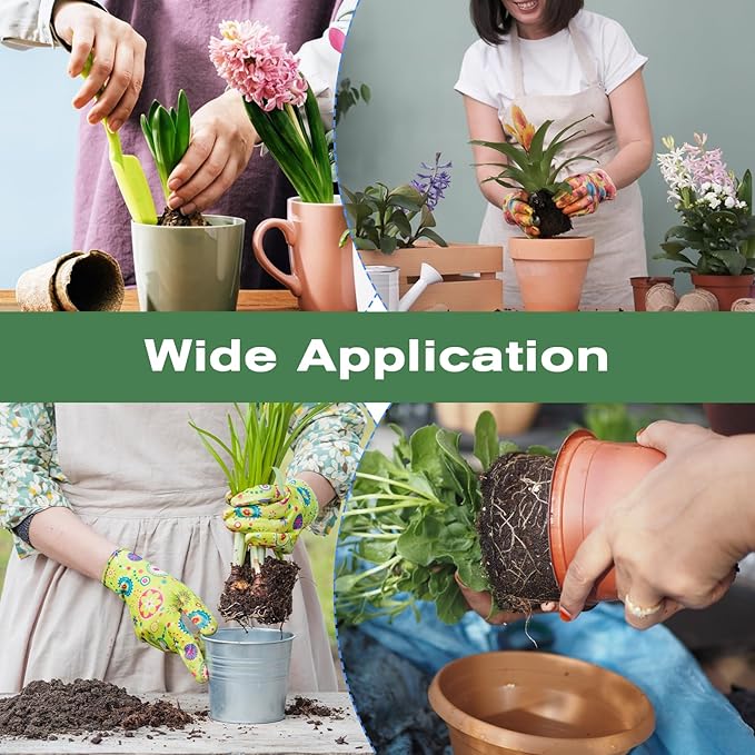 30pcs Plant Pot Mesh Hole Pad, Plant Pot Drainage Mat, 11.8x7.8 Inch Black Square Soil Screen for Pots for Garden Outdoor Potted Plants Keep Soil from Flowing Away