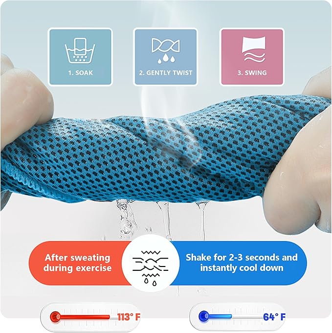 3-Piece Cooling Set, Include Solar Powered Fan Hat, Insulated Water Bottle, Instant Cooling Towels, Perfect for Hiking, Amusement Part, Sport Events, and Outdoor Working Gray