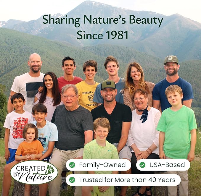 Created By Nature Virginia Wildflower Seed Mix, 18 Flower Varieties, 35,000+ Seeds