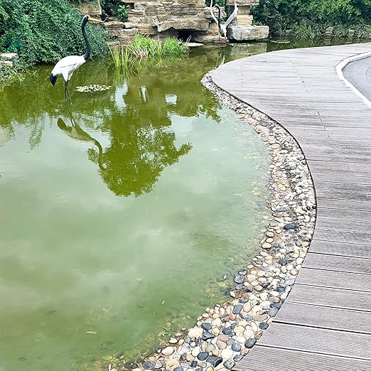 5 lbs Large River Rocks for Plants, 2-3 inch Polished Pebbles for Indoor Plants, Decorative River Stones for Planters Vase Aquarium and Outdoor Garden Landscaping Rocks