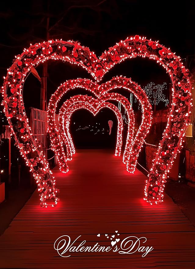 Red Mini Christmas Lights - 39 Feet 100 LED Fairy String Lights with 8 Lighting Modes Waterproof Connectable for Indoor Outdoor Xmas Tree Garland Wreath Holiday Valentine's Day Decoration