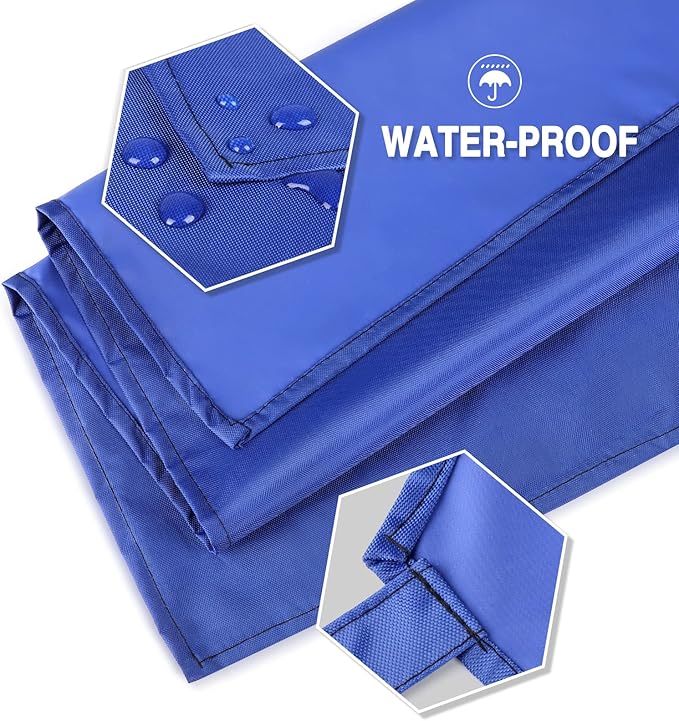 2 Pack Waterproof Rubber Vinyl Apron 40 Inch Light Duty Model Chemical Resistant Work Apron Clothes Durable Extra Long Black with Adjustable Bib Apron for Dishwashing Lab Work Butcher Cleaning Blue