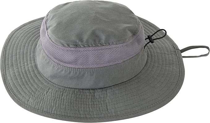 Connectyle Kids Wide Brim Sun Hat for Toddler Boys Girls Breathable Bucket Hat for Fishing Hiking UPF 50+ Protection Sun Hat