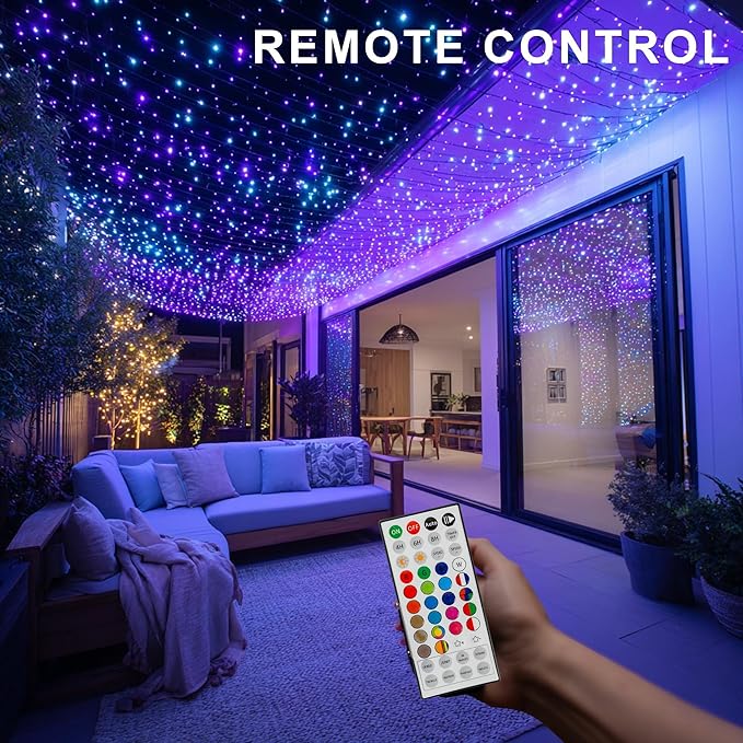 TW SHINE Smart Color Changing Christmas Lights Outdoor, 328FT 1000 LED RGB Halloween String Lights with Remote & App Control & Timer Waterproof for Indoor Holiday Xmas Tree Wedding Decorations