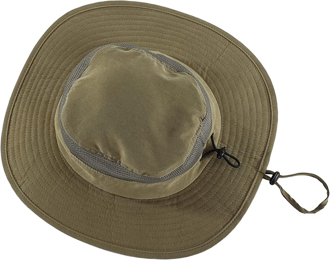 Connectyle Kids Wide Brim Sun Hat for Toddler Boys Girls Breathable Bucket Hat for Fishing Hiking UPF 50+ Protection Sun Hat