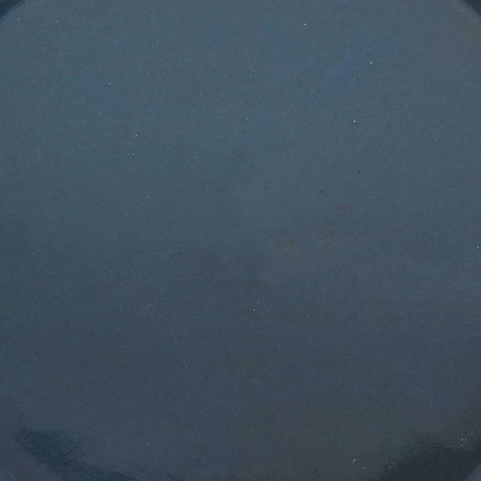 Sunnydaze 12-Inch Ceramic Plant Saucers - Plant Drip Trays for Outdoor Planter Flower Pot Drainage - Set of 2 - Forest Lake Green