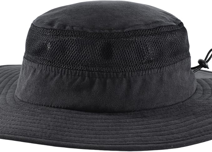 Connectyle Kids Wide Brim Sun Hat for Toddler Boys Girls Breathable Bucket Hat for Fishing Hiking UPF 50+ Protection Sun Hat