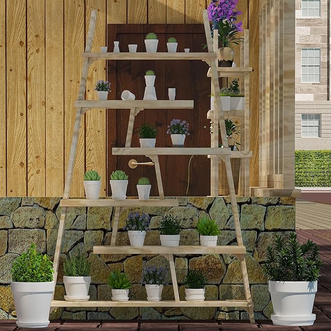 Fcacti 6 Pack 4.5 Inch White Terra Cotta Pots with Saucer, Clay Planters with Drainage Hole, Indoor/Outdoor Plants, Succulent, Cactus Flower Pots